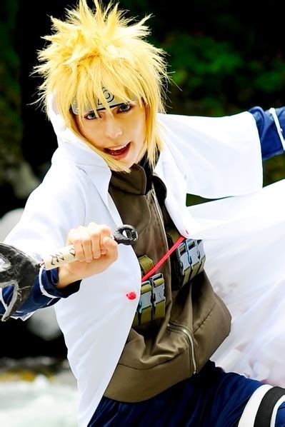 Imposing Naruto Hokage 4th Namikaze Minato Cosplay - Cosplay Girls and Boys