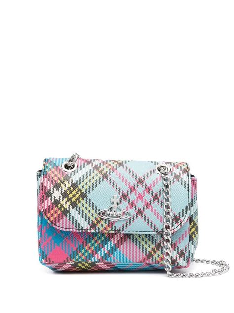 Vivienne Westwood Biogreen Saffiano Small Bag In White Lyst