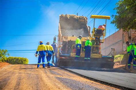 Asfalta Jaru Prefeitura Conclui Obras De Pavimenta O Asf Ltica Em