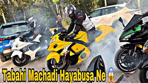 Sunday Ride Me Tabahi Machadi Hayabusa Gang Ke Sath Ride