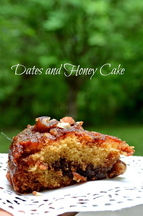 Savithas Kitchen Arabic Dates And Honey Cake Soft And Goey Cake For