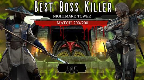 Nightmare Tower Battle Tactics Fusion Zero Best Boss Killer Legends