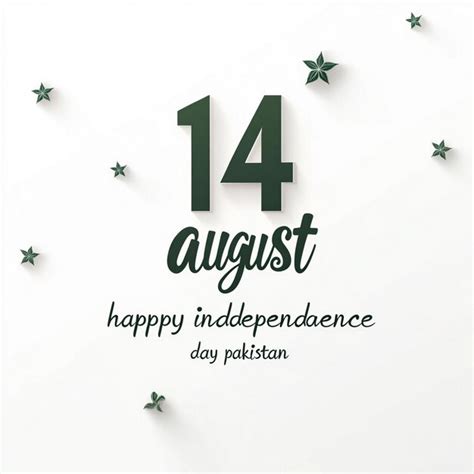 Happy Independence Day Pakistan Premium Ai Generated Image