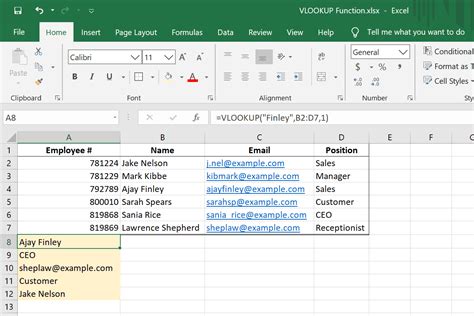 How To Use Vlookup Formula In Excel Printable Timeline Templates