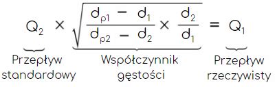 Jak obliczyć przepływ rzeczywisty cieczy Rotametry pl