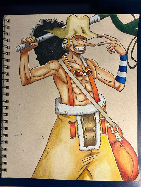 Drawing of Usopp in 2024 | Visual art, Usopp, Photo and video