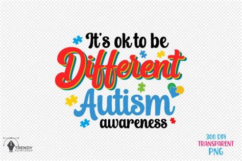 Different Autism Awareness Svg Graphic By Trendypointshop · Creative