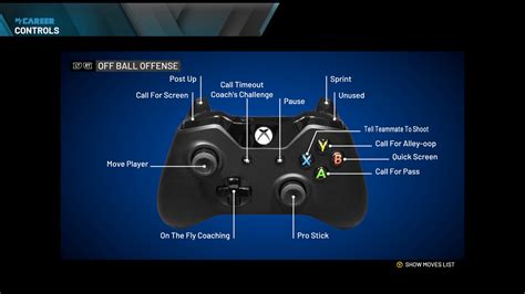 NBA 2K22 PC Gamepad Controls (MyCAREER) - MGW