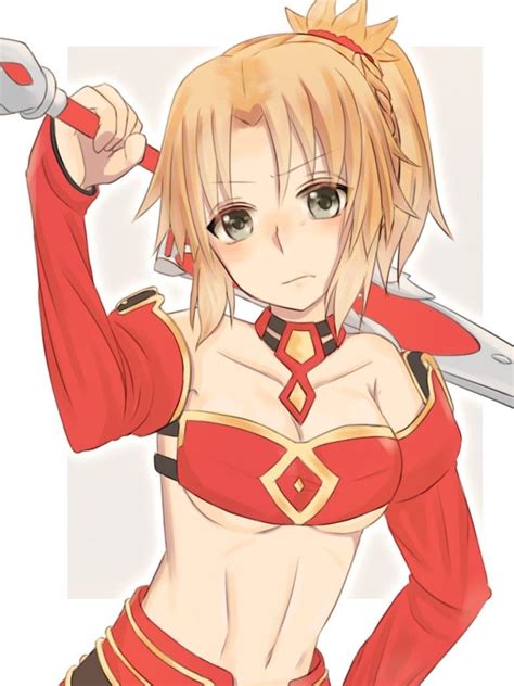 Pin De Zelan Em Fate Series Mordred Saber