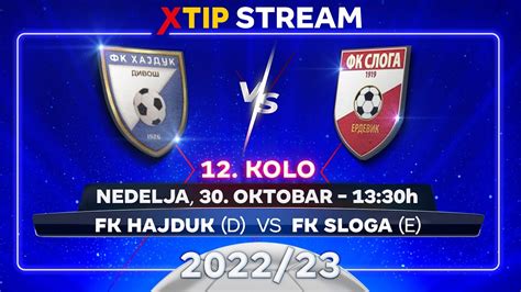 Hajduk Divoš Sloga Erdevik nedelja 30 oktobar 13 30 YouTube