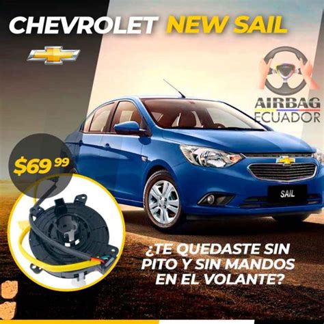 Cinta Pito Volante Chevrolet New Sail AIRBAG ECUADOR