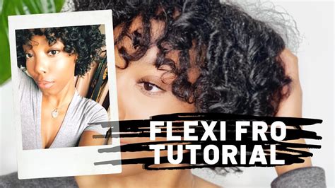 Easy Flexi Rod Set For Beginners Natural Hair Tutorial Crystal