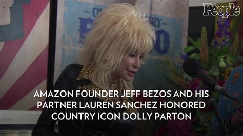 Dolly Parton Awarded M Prize By Jeff Bezos To Do Good Things Video