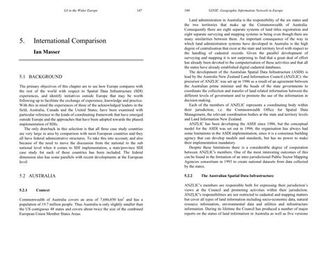 international comparison