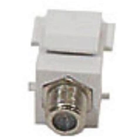 Rg59rg6 Coax Keystone Jacks Just One Cable Inc