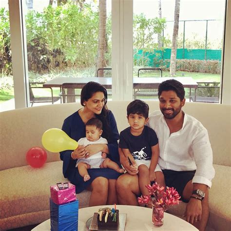 In Pics: Allu Arjun Celebrates Allu Ayaan Birthday