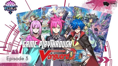 Cardfight Vanguard Dear Days Playthrough Part Vs Tim Renka Tampang