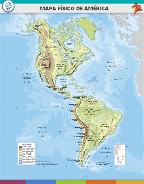 Mapa Fisico De America Pdf