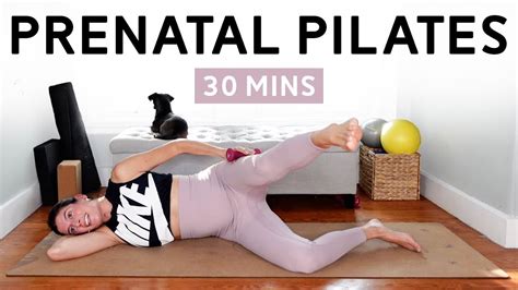 30 Min Prenatal Pilates Workout With A Light Weight At Home Pilates