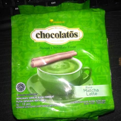 Jual Chocolatos Choco Drink Matcha Latte Minuman Coklat 4 Savhet 10