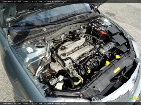 2 3 Liter DOHC 16 Valve 4 Cylinder Engine For The 2003 Mazda MAZDA6