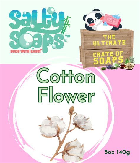 Cotton Flower Scrubbie Soap Skinlicious Soaps Ltd