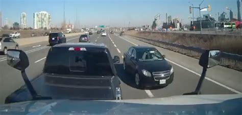 Caught On Camera Wrong Way Driver Nearly Crashes Into Several Vehicles Calgary Sun