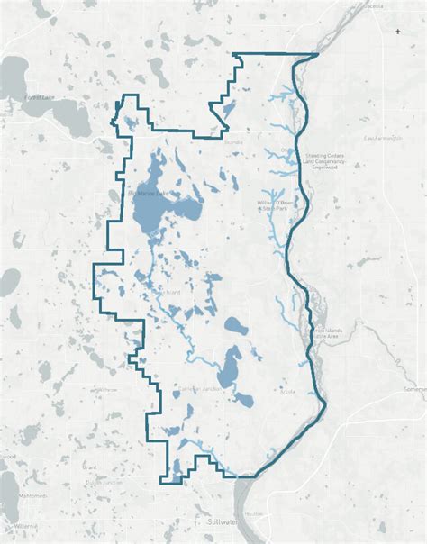 Watershed Map — Carnelian Marine St Croix Watershed District