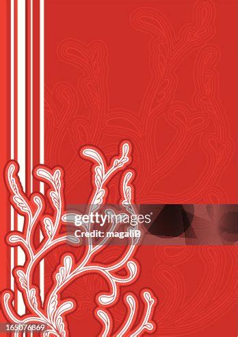 Red Floral Background High-Res Vector Graphic - Getty Images