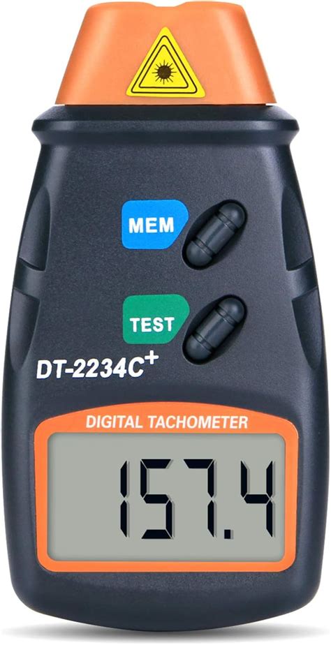 Agptek Professional Digital Laser Photo Tachometer Non Contact Rpm Tach