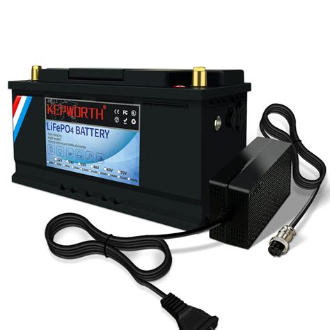 Batterie au Lithium 12V 100Ah LifePO4 Batteries à décharge Profonde