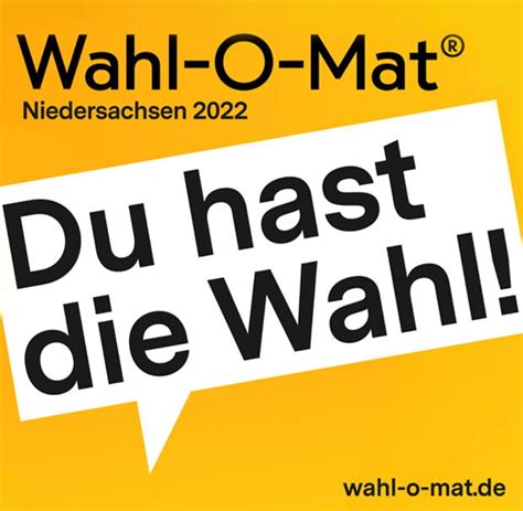 Wahl O Mat Landtagswahl Niedersachsen Welche Partei Passt Zu Mir