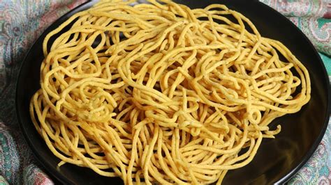 Besan Sev Recipe Crispy Chickpea Noodles Easy Homemade