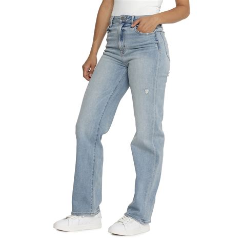 HIDDEN Tracey Stretch Straight Jeans - High Rise - Save 51%