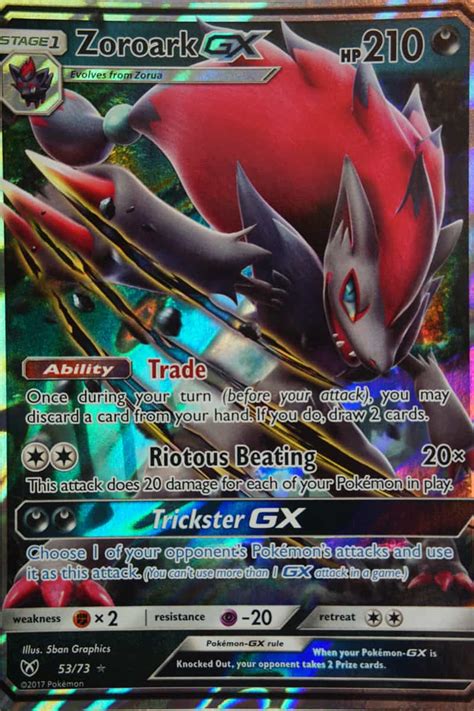 Zoroark Gx Pocket Monster