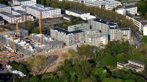 Luftaufnahme Bonn Baustelle Zum Neubau Einer Mehrfamilienhaus