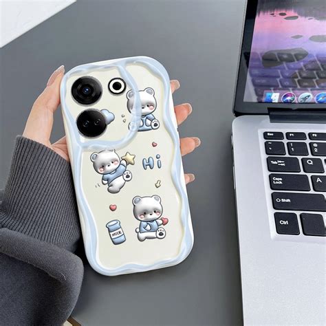 Ybd Cute Wave Phone Case For Infinix Tecno Camon Pro G Tecno Ck