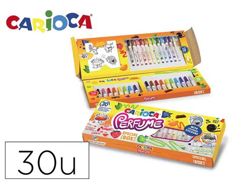 Rotulador Carioca Perfume Caja Unidades Colores Surtidos Desordena