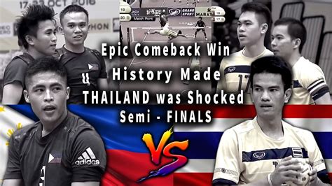 Sepak Takraw Philippines Vs Thailand Intense And Epic Match Up