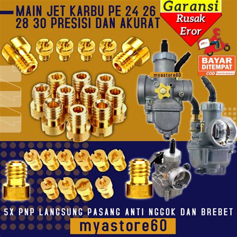 Jual Spuyer Mainjet Main Jet Karburator Karbu Carburator Carbu Pe Nsr