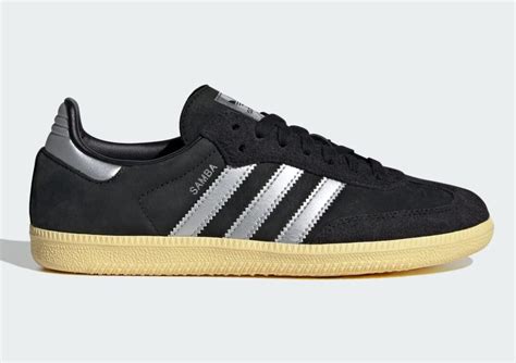 adidas Samba OG Core Black Matte Silver IE8128