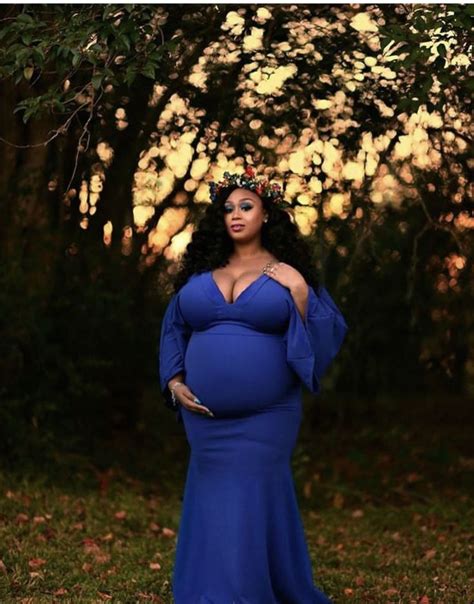 Plus Size Maternity Photoshoot Dresses Images 2022