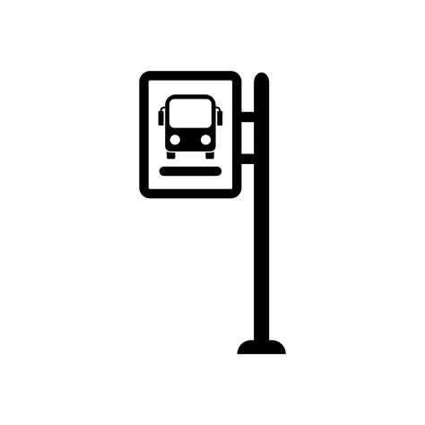 Bus Stop Sign Clipart