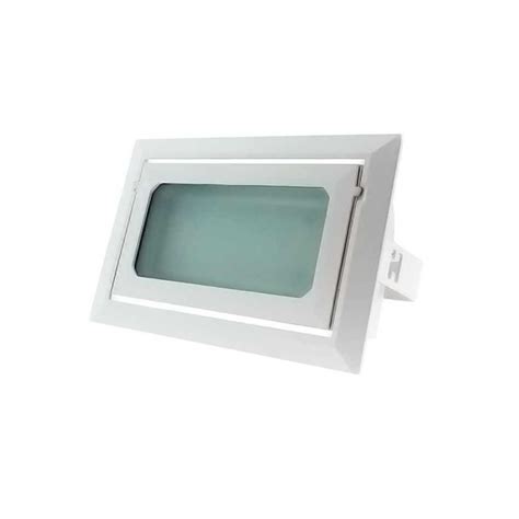 Foco Led Rectangular Basculante 40W Comercios Decoled Valencia