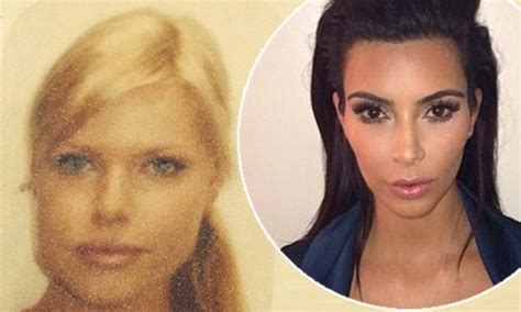 Sophie Monk Tries To Match Kim Kardashian S Model Passport Photo Daily Mail Online