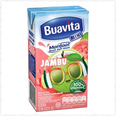 Jual Buavita Mini Jeruk 125 Ml 1 Dus Isi 40 Pcs Jambu 1 Dus Di Seller