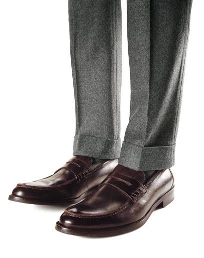 Cuffed Pants Dress Shoes Men Gq Suit Guide