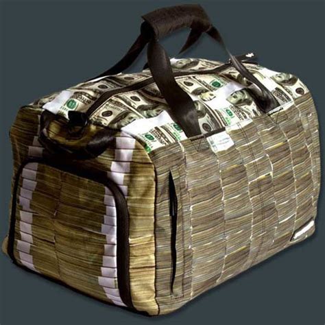 The Infamous Blog Creep: Money Duffle Bag