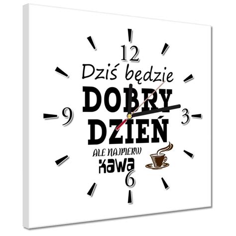 Zegar X Cm Dzi B Dzie Dobry Dzie Zesmakiem Sklep Empik