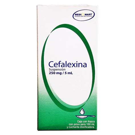 Cefalexina Medi Mart 250 Mg 5 Ml Suspensión Walmart